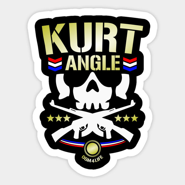 KURT ANGLE ''CLUB'' Sticker by KVLI3N